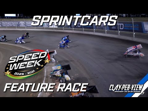 Sprintcars | USA vs. WA Speedweek - Perth - 28th Dec 2023 | BRAD SWEET & RICO ABREU | Clay-Per-View