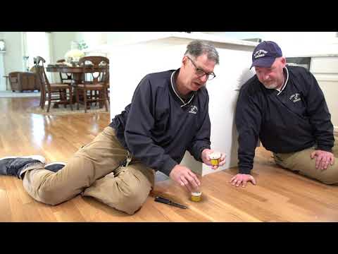 Long Built Homes Warranty Team - Hardwood Floor Repairs