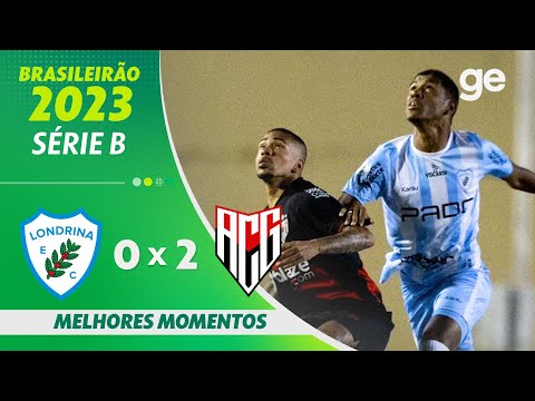 Gols e lances de Londrina x Atlético-GO