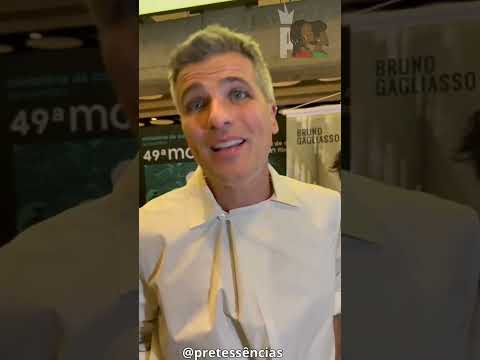 A gente colou no evento de lançamento de "Honestino" e batemos um papo com Bruno Gagliasso