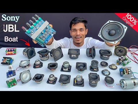 Online मिल गया सस्ते में Original Sony JBL Bluetooth Speaker & Class-d Amplifier | Ishu experiment