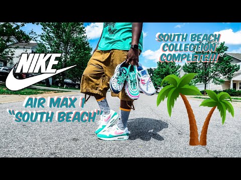 air max south beach on feet