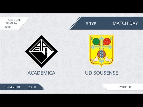 AFL18. Portugal. Primera. Day 5. Academica - UD Sousense