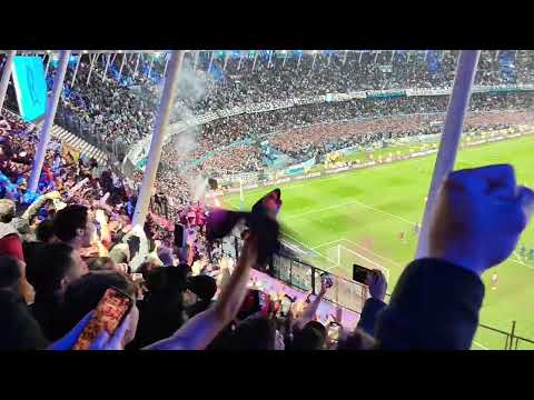 FLAMENGO IN THE 2025 LIBERTADORES FINAL - FANS CELEBRATING AT RACING STADIUM