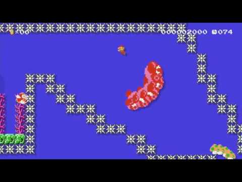 can u swim fast? by pupcake - Super Mario Maker - No Commentary 1br