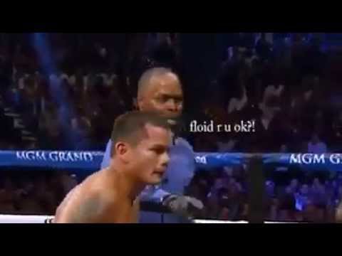 Floyd Mayweather Knocked Out By Maidana