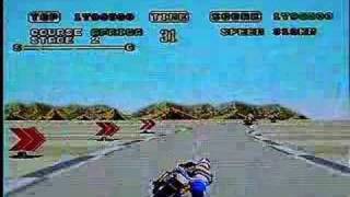 Super Hang On on Sega Megadrive / Genesis. Gameplay & Commentary