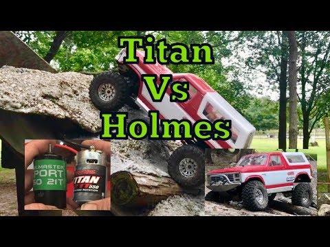 Motor Test Holmes Hobbies Vs Traxxas Titan