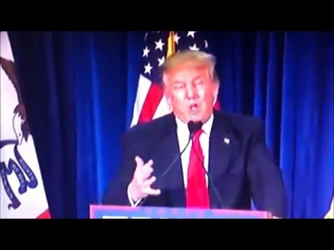 Tomatoes Thrown At Donald Trump At Iowa Rally