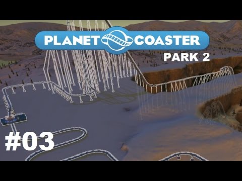 Planet Coaster - Achterbahn im Berg #03 ( Park 2 )