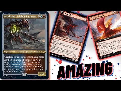 My Favorite Token Commander! | Brudiclad, Telchor Engineer | Historic Brawl MTG Arena