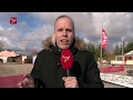 Vrijwilligers van atletiekvereniging AV NOP zijn druk bezig