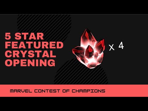 Marvel Contest of Champions 5 Star Featured Crystal Opening - Good Luck??