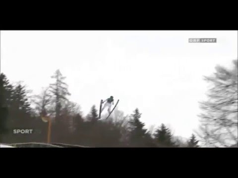 Planica 2016 : Tilen Bartol 252m fall