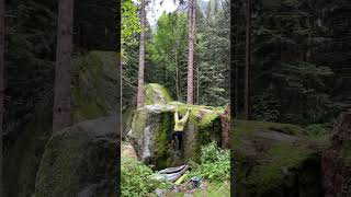 Video thumbnail de Problem D (Sasso Riscaldamento, Belverede), 4c. Bagni di Masino