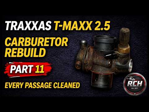 Traxxas T-Maxx 2.5 – Part 11: Carburetor Rebuild and Cleaning