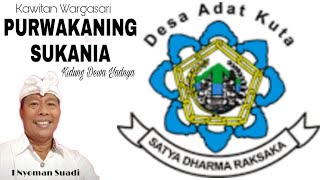 Download lagu PURWAKANING-SUKANIA | Wargasari Desa Adat Kuta mp3