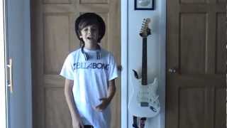 Jake sings "Boyfriend" for Mini Pop Kids