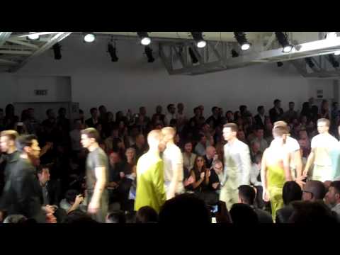 Calvin Klein Spring Summer 2012 Runway Show Milan Menswear Fashion Week.MP4
