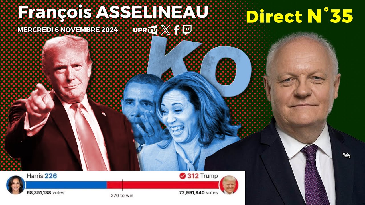 François Asselineau répond à vos questions en direct - n°35
