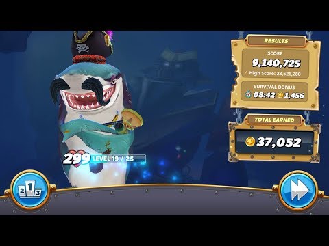 XL Shark (Great White) Live Contest in South China Sea - Hungry Shark World