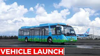Vehicle Launch | Yutong ABe13 electric airside bus