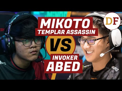 MIKOTO - TEMPLAR ASSASSIN VS ABED - INVOKER