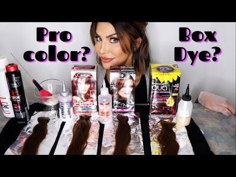 Real Hairdresser puts THE BEST Box Hair Dye to the...