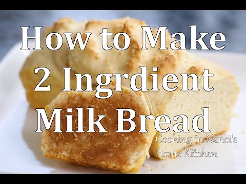 Two Ingredient Milk Bread