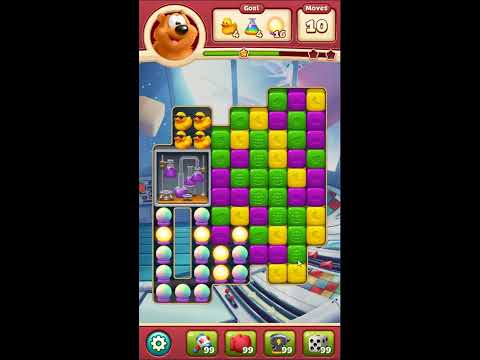 Toon Blast Level 6328 - NO BOOSTERS 🐻🐺🐱 | SKILLGAMING ✔️