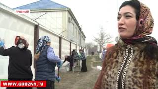 В первый месяц весны в Чечне проходят масштабные  субботники 