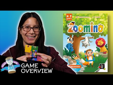 Match dominoes to make animals - Zoomino | Children's Game Overview