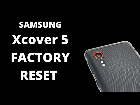 How To Factory Reset Samsung Xcover5 If Forgot  Screen Lock Pin