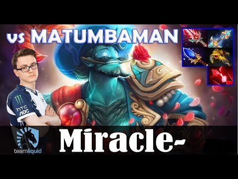 Miracle - Storm Spirit Mid l with Ramzes (PL) l vs MATUMBAMAN (WK) l dota 2 mmr Pro Gameplay 21