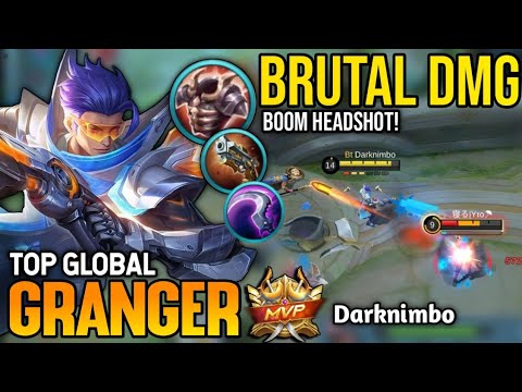 GRANGER BEST BUILD 2022 | TOP GLOBAL GRANGER GAMEPLAY | MOBILE LEGENDS✓