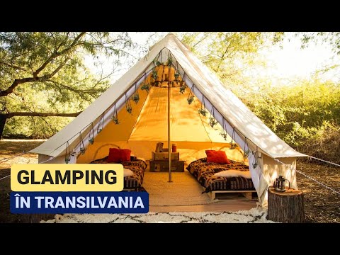 SASCHIZ 130 - GLAMPING în TRANSILVANIA - Cazare în CORT, ȘURĂ tradițională, CIUBĂR și PISCINA