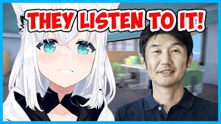 Fubuki feels optimistic after discussing Hololive's future with Yagoo and management