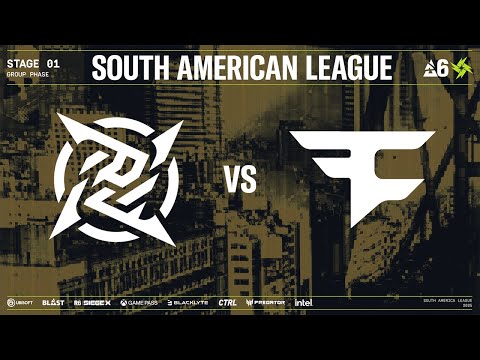 Ninjas in Pajamas vs FaZe Clan // SAL '25 Stage 1 - Groups