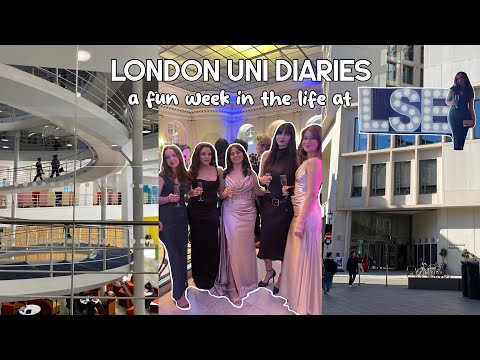 week in the life at LSE | ball, friends, studying, london uni vlog📚💃🏻🪩