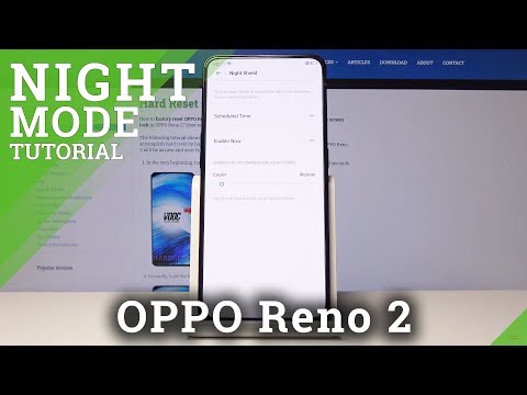 How to Activate Night Mode in OPPO Reno 2 – Eye Protection