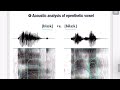 Epenthetic Vowel A Syllable Splitter In Korean Phonology