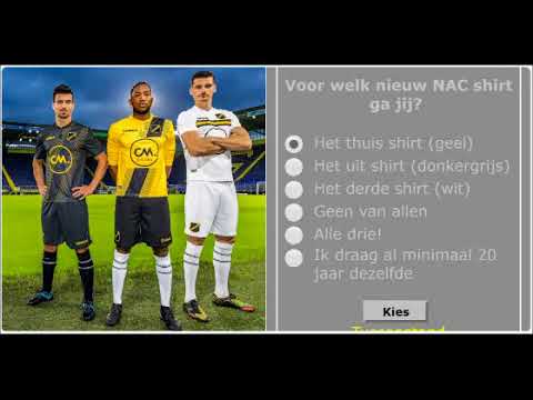 NACpraat 5 7 2018 Rat Poll - Voor welk nieuwe NAC shirt ga jij?