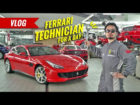 I'm a Ferrari technician at Naza Italia... for a day! - AutoBuzz.my