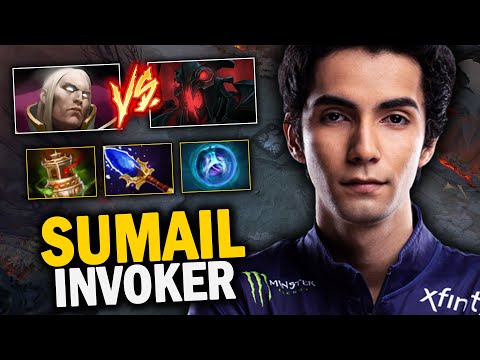 SUMAIL INVOKER IS BACK!! AMAZING TOP 1 MMR AMERICAS  GAMEPLAY | Dota 2 Invoker