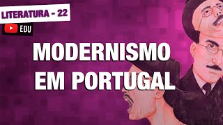 Modernismo em Portugal - Literatura - aula 22