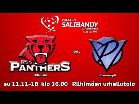 Miesten II-div. RSS Panthers vs. KyPo 17.11-18