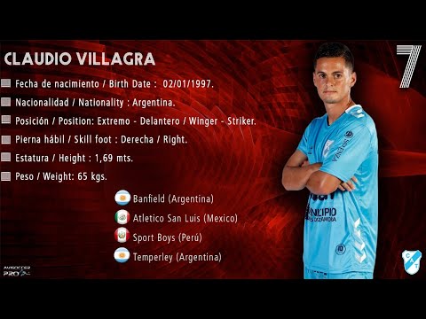 Claudio Villagra #7 // Delantero - Extremo / Striker - Winger // Temperley 2021