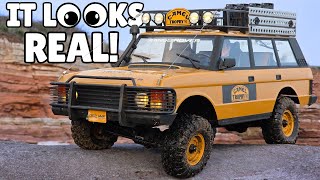 You NEED to See THIS! - FCX10 Camel Trophy Range Rover Classic!