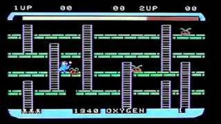 Space Panic on Colecovision. Gameplay & Commentary