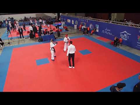 Inga Palu (EST) v Charlotte Nickson (WAL) - Female -62Kg Sparring